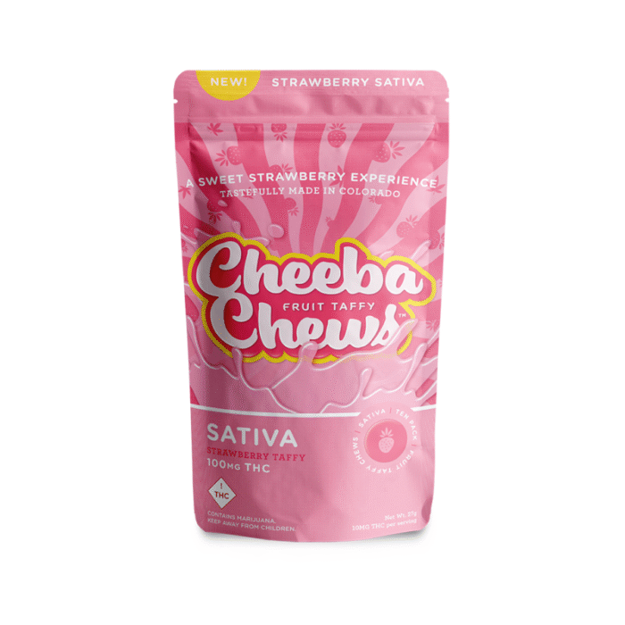 cheeba chews strawberry taffy​